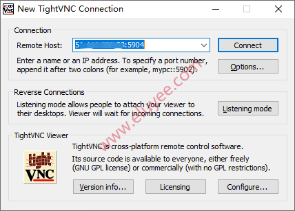 TightVNC连接