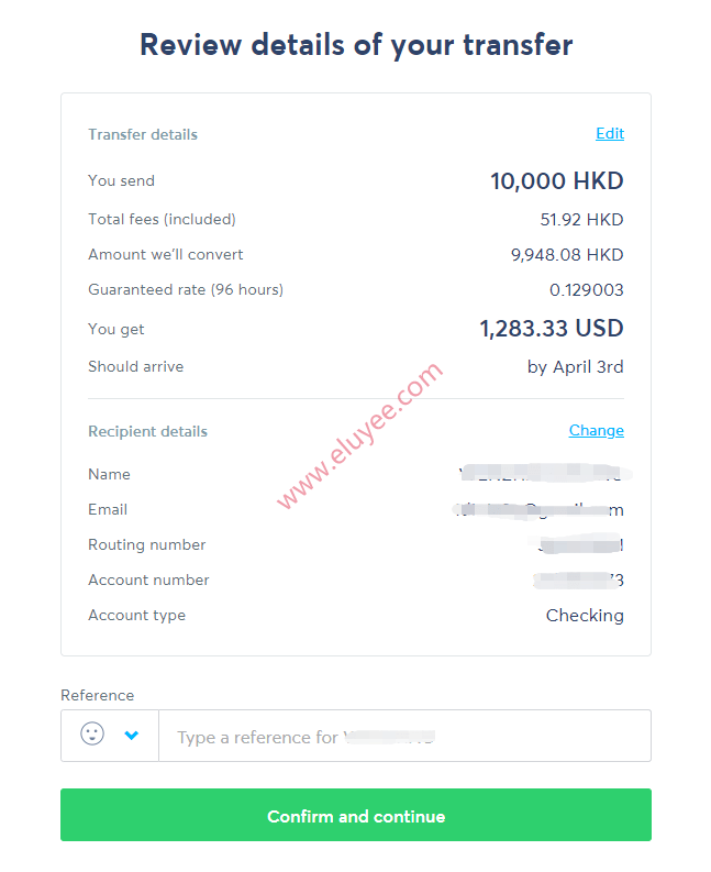 美国银行账户Velo入金,汇款至海外账户的低手续费的渠道 3 审核汇款信息