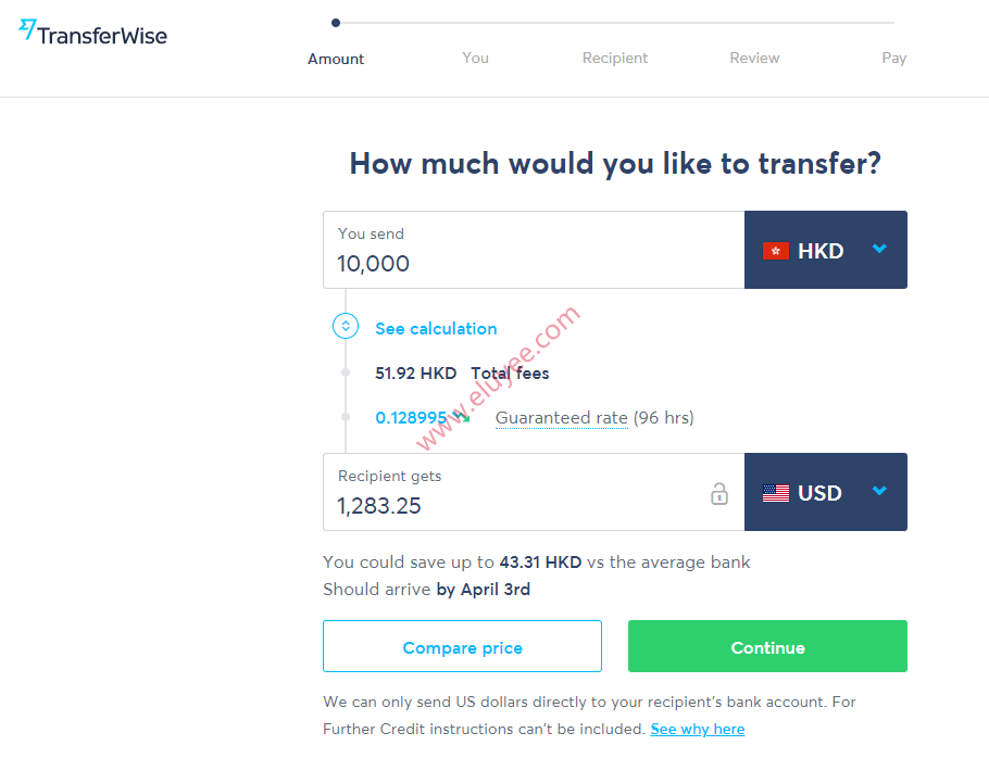 美国银行账户Velo入金,汇款至海外账户的低手续费的渠道 1 Velo入金,发送港币,接收美元