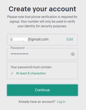 使用Gmail邮箱注册ChatGPT